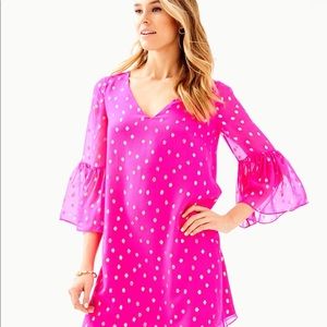 NWT Lilly Pulitzer 00 Caroline silk tunic